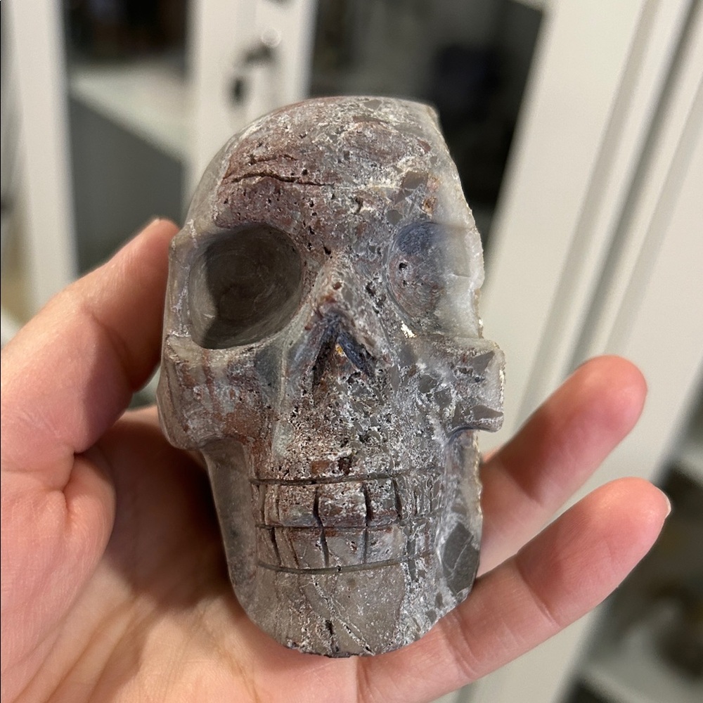 Sphalerite crystal skull